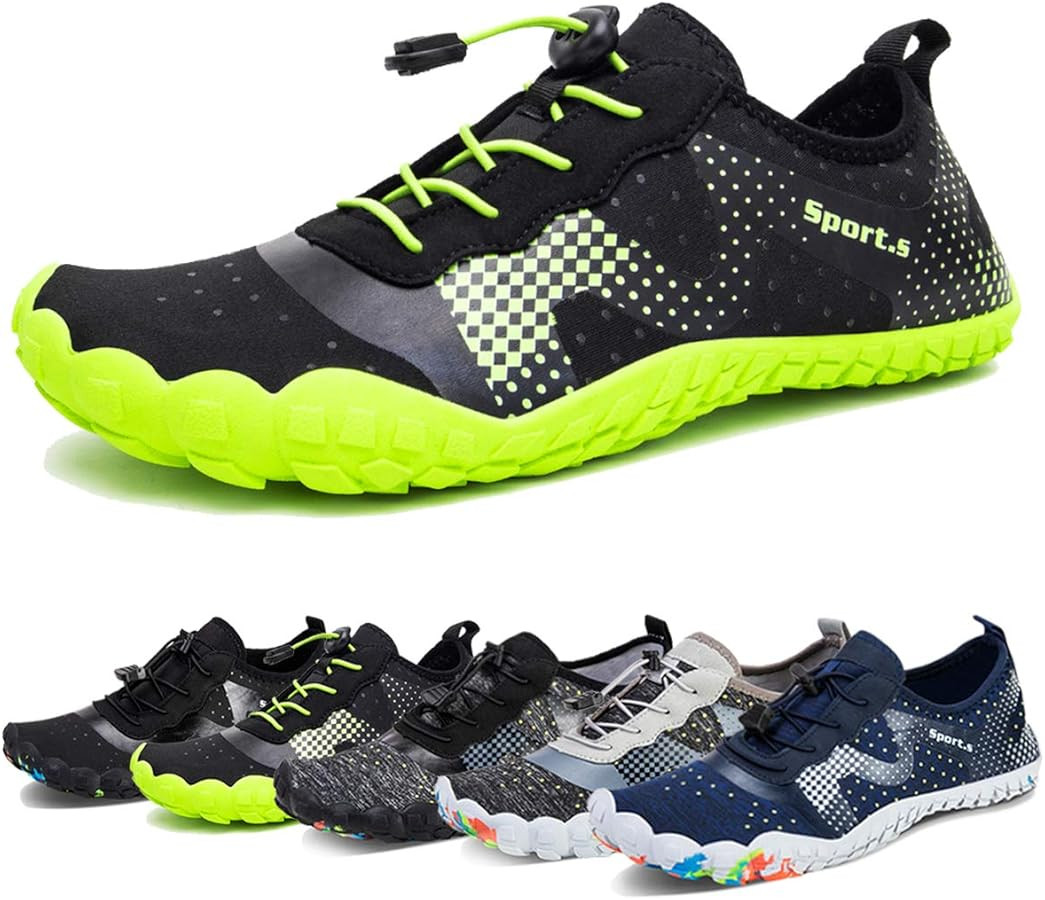 Water Shoes for Men Barefoot Quick-Dry Aqua Sock Outdoor Athletic Sport Shoes for Kayaking, Boati... | Amazon (US)
