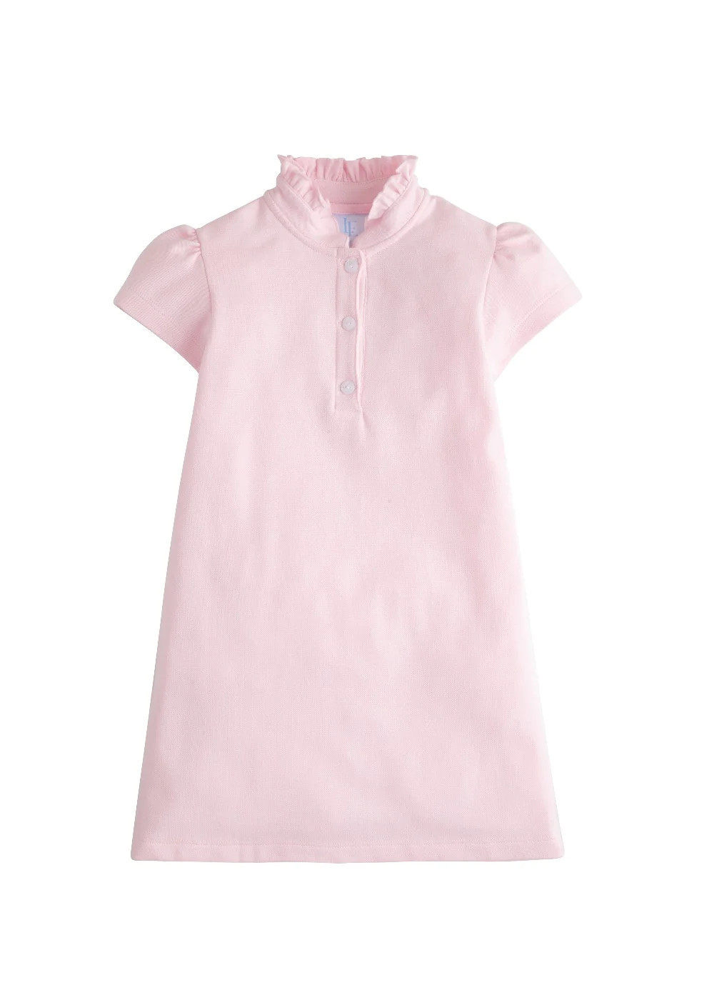 Hastings Polo Dress - Light Pink | Little English