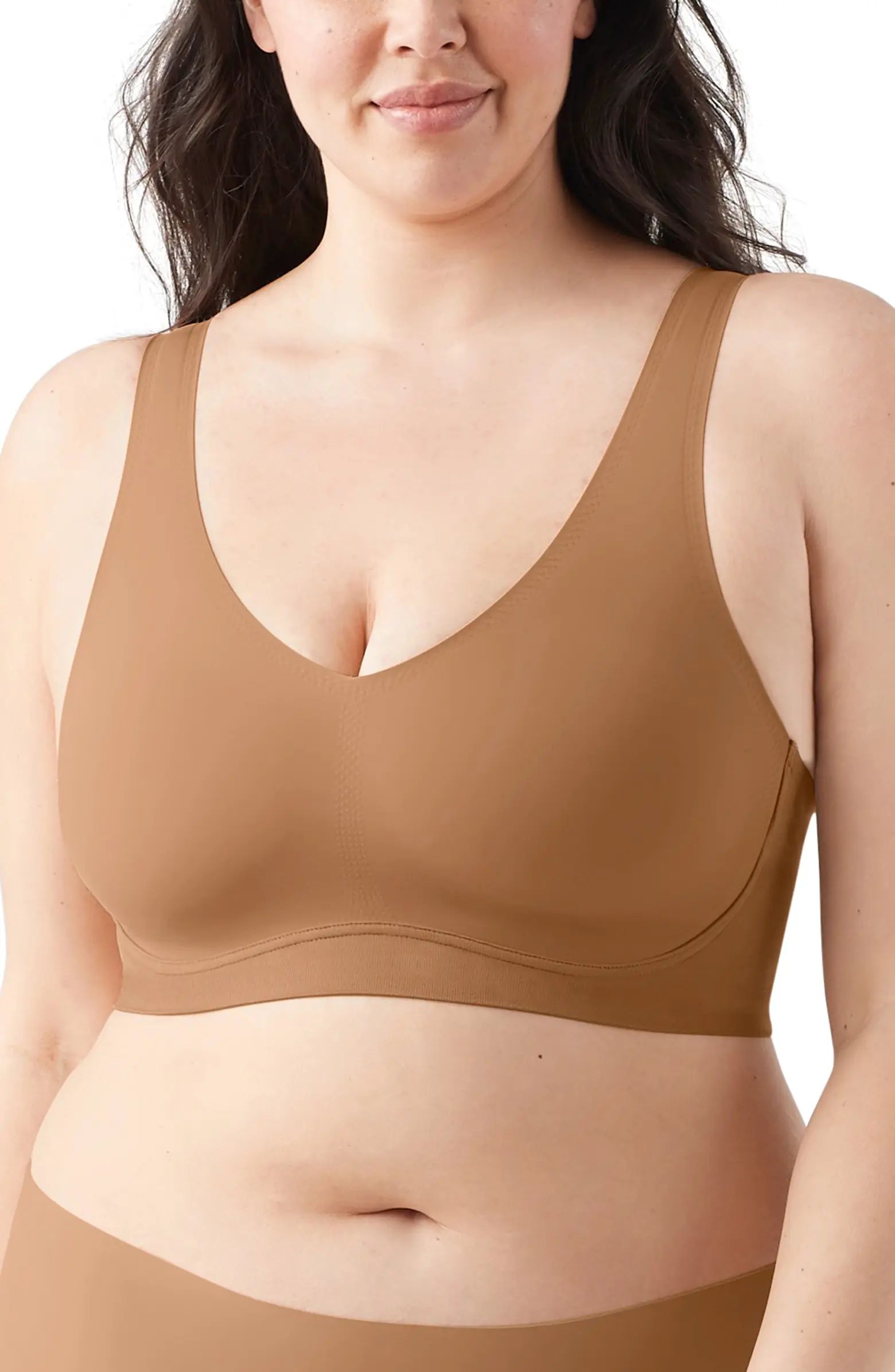 True Body Lift V-Neck Full Cup Soft Form Band Bra | Nordstrom