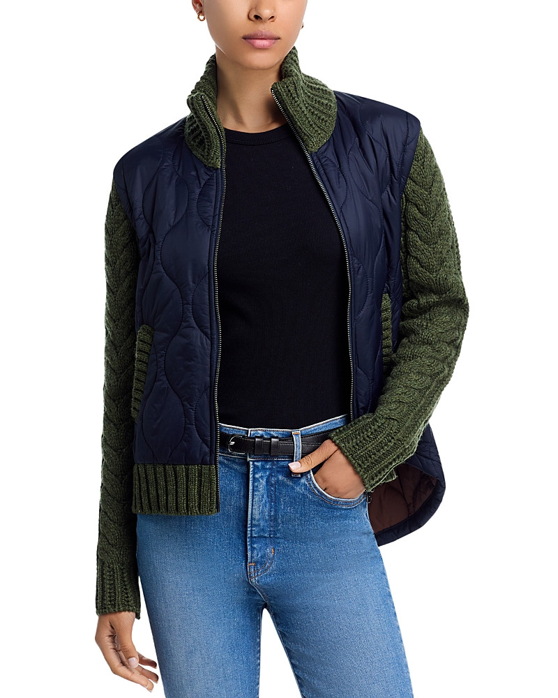 Veronica Beard Patra Mixed Media Jacket | Bloomingdale's (US)