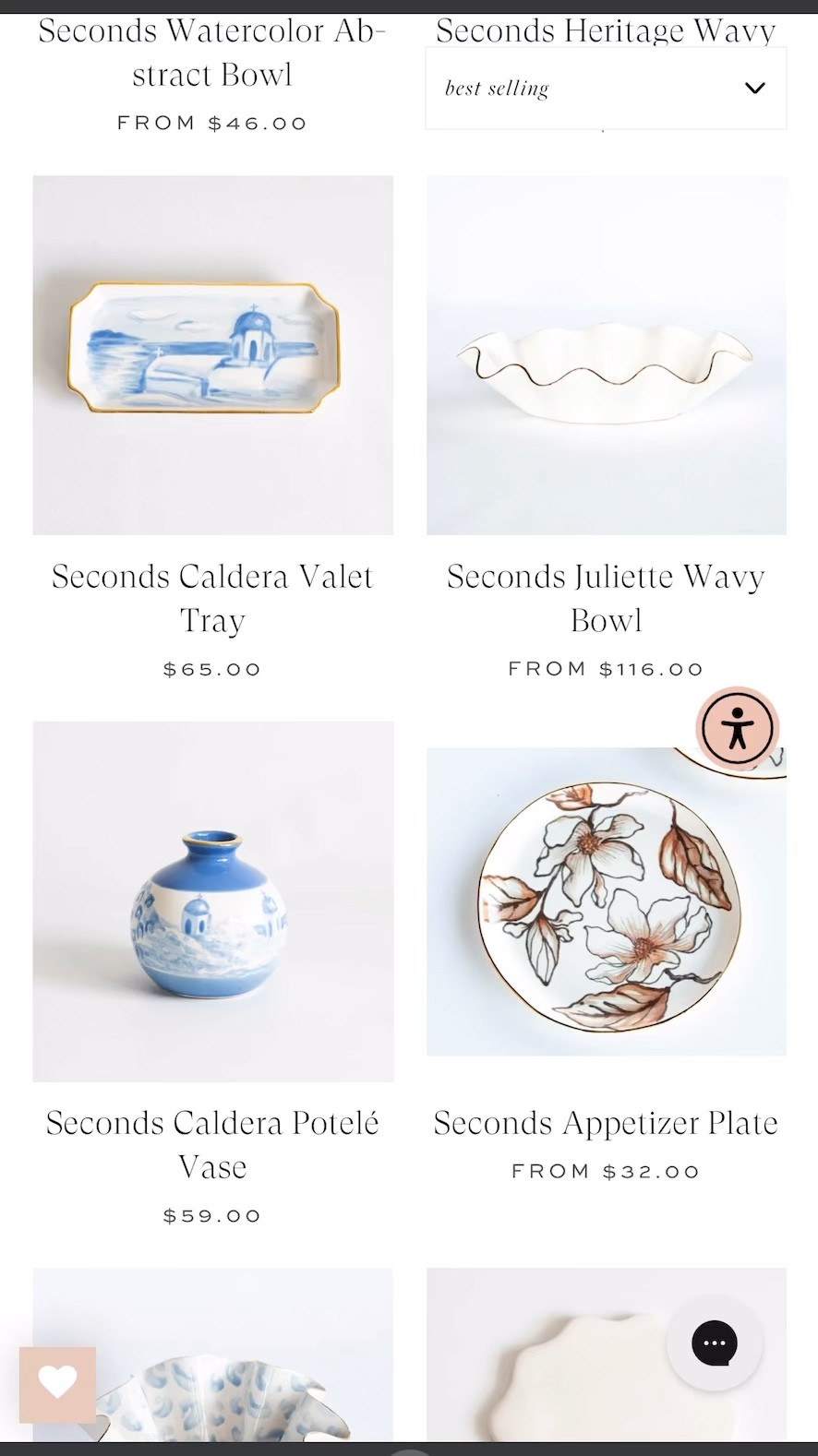 SECONDS SALE!!!

If you have been eyeing Susan Gordon Pottery, this is the perfect time to snag something! Just a warning, the obsession won't stop!! 😍

#LTKSummerSales #LTKSaleAlert #LTKHome