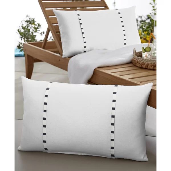 Felicity Outdoor Rectangular Lumbar Pillow (Set of 2) | Wayfair North America
