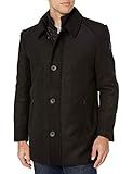 Kenneth Cole New York Men's Wool Coat, Black, X-Large | Amazon (US)