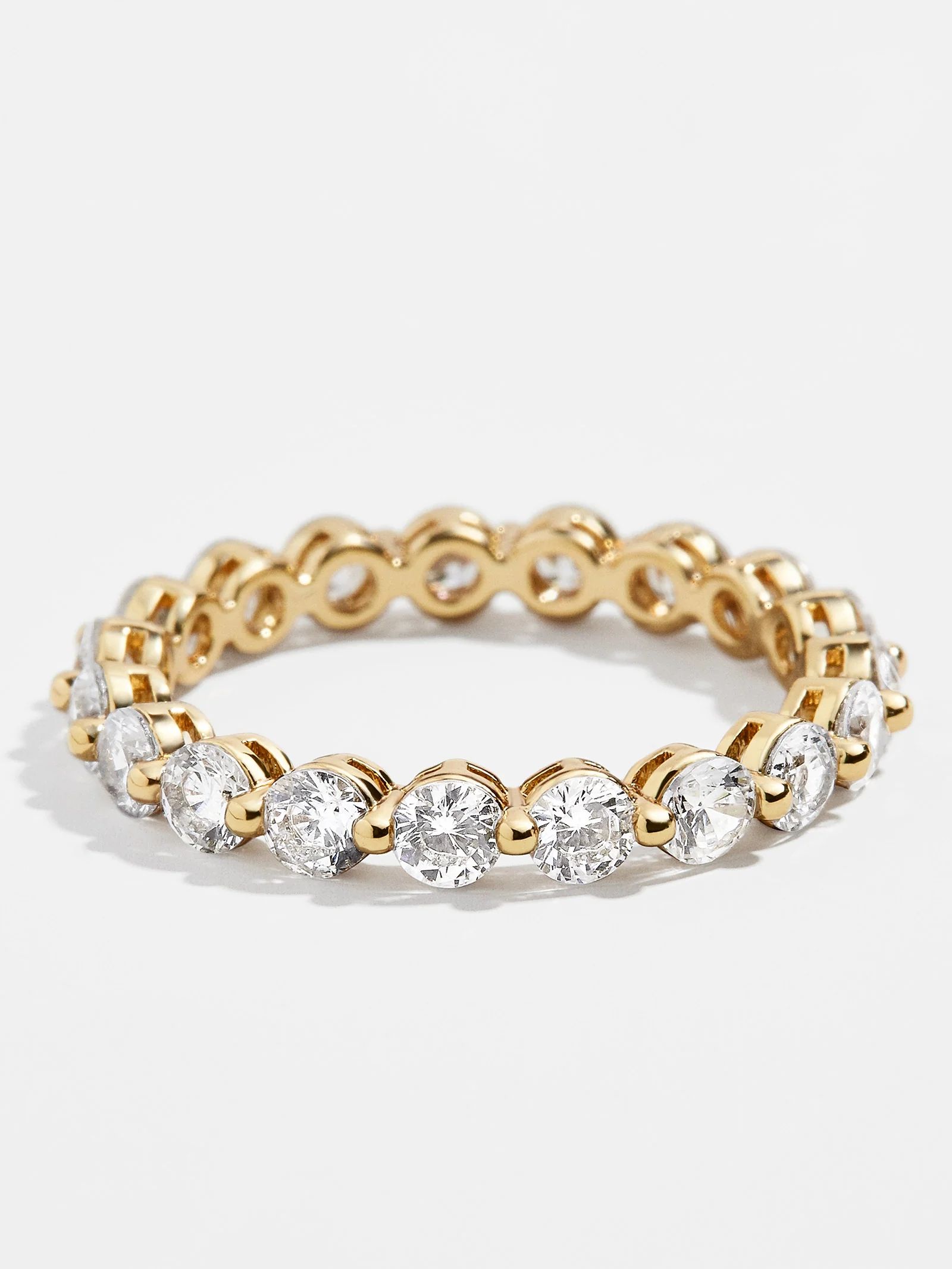 Alice Cubic Zirconia Ring - Clear | BaubleBar (US)