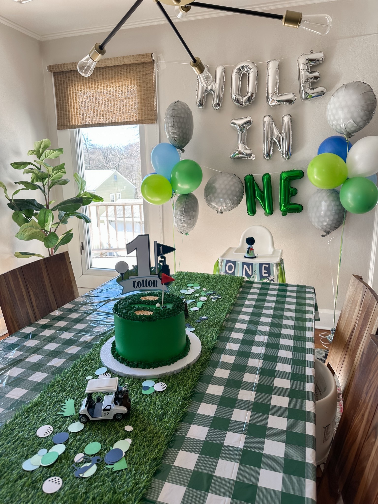 Hole in ONE first birthday party decor. Golf themed birthday party. Golf party decorations  

#LTKSeasonal #LTKBaby