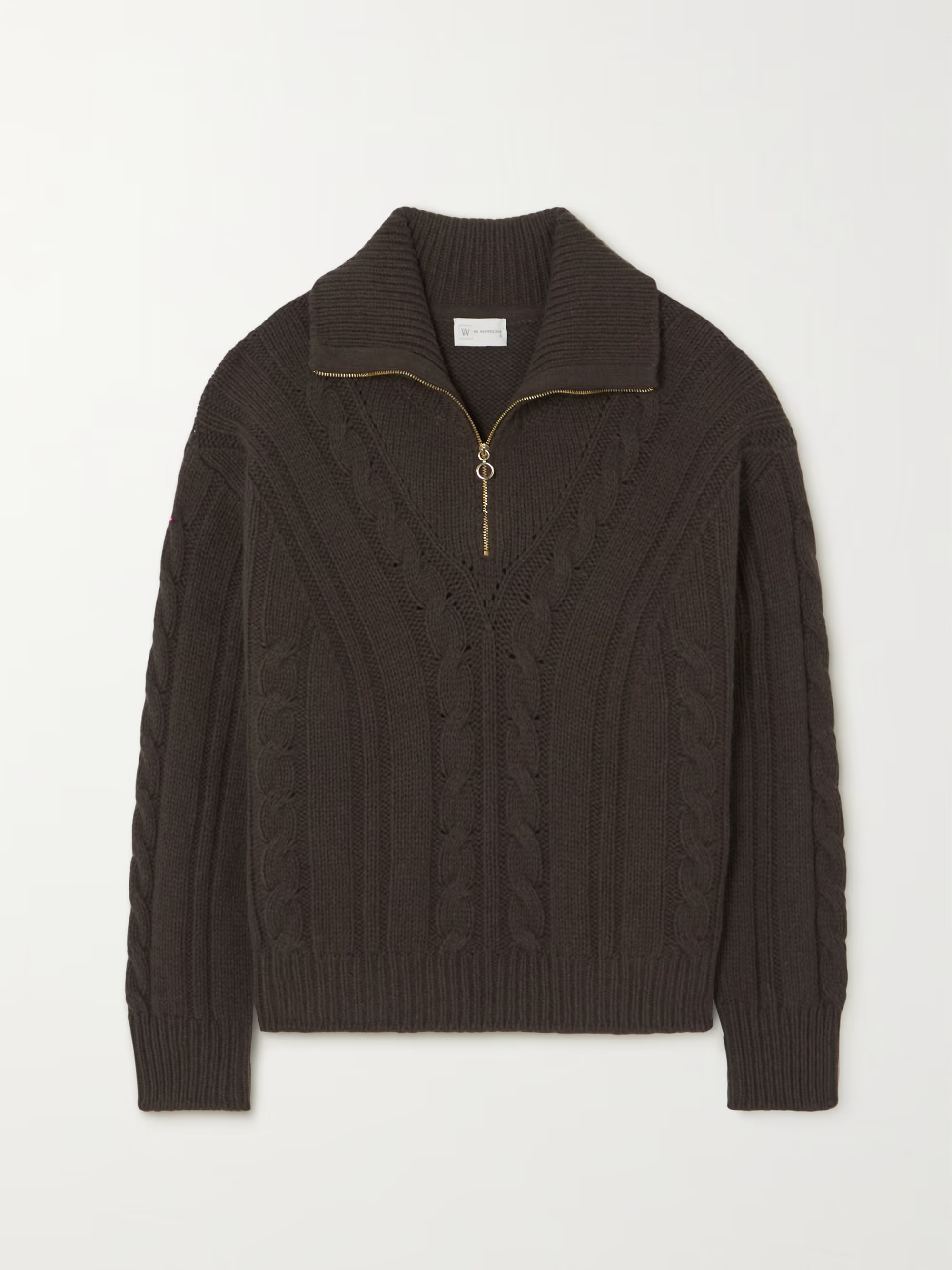 Highland cable-knit merino wool and cashmere-blend sweater | NET-A-PORTER (US)