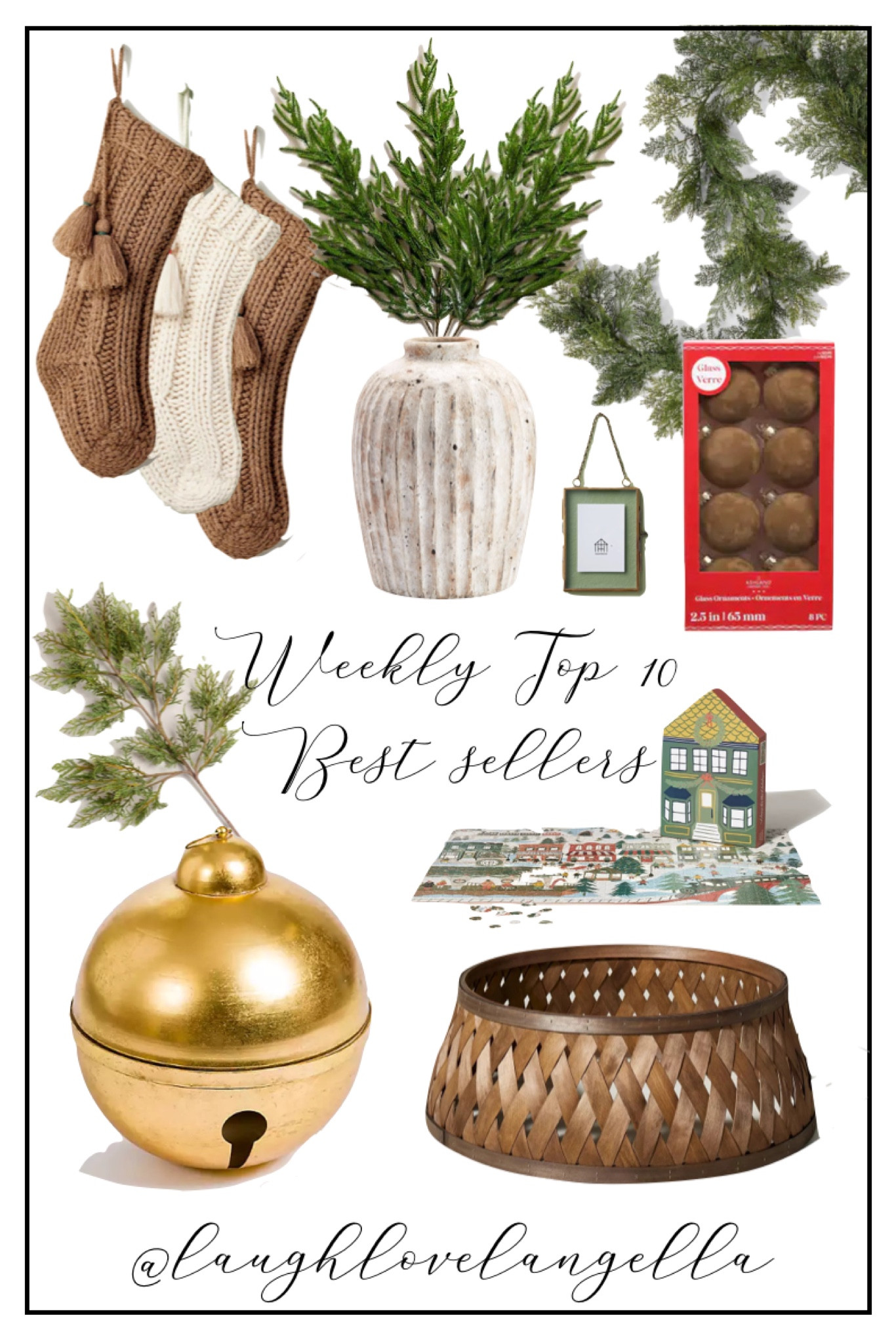 Weekly top 10 best sellers

#LTKSeasonal #LTKHoliday #LTKhome