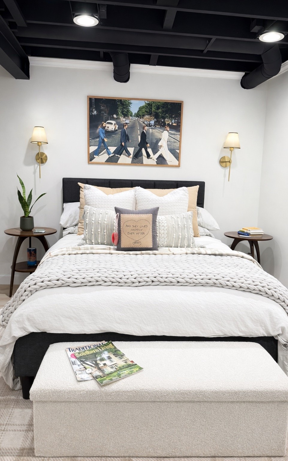 Basement Guest Bedroom 70s Vibe

#LTKmomlife #LTKHome #LTKdayinmylife