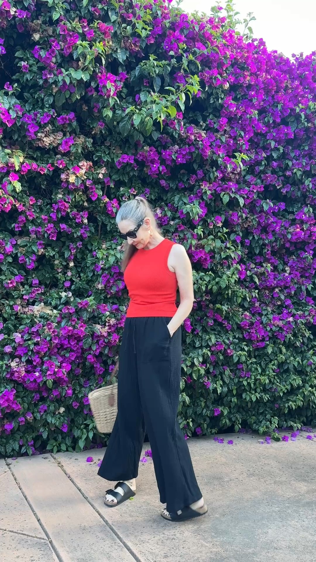 Summer outfit for a hot day. Happy August! #gauzepants #comfortablesandals #retiredlife #thisis60

#LTKSeasonal #LTKOver40 #LTKMidsize