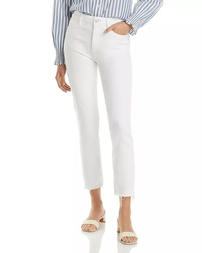 Cindy High Rise Ankle Straight Jeans | Bloomingdale's (US)