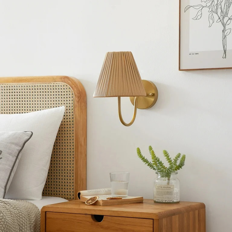 Home Decor Collection Style House LED Rechargeable Cordless Wall Sconce with Remote Control, 11.4... | Walmart (US)