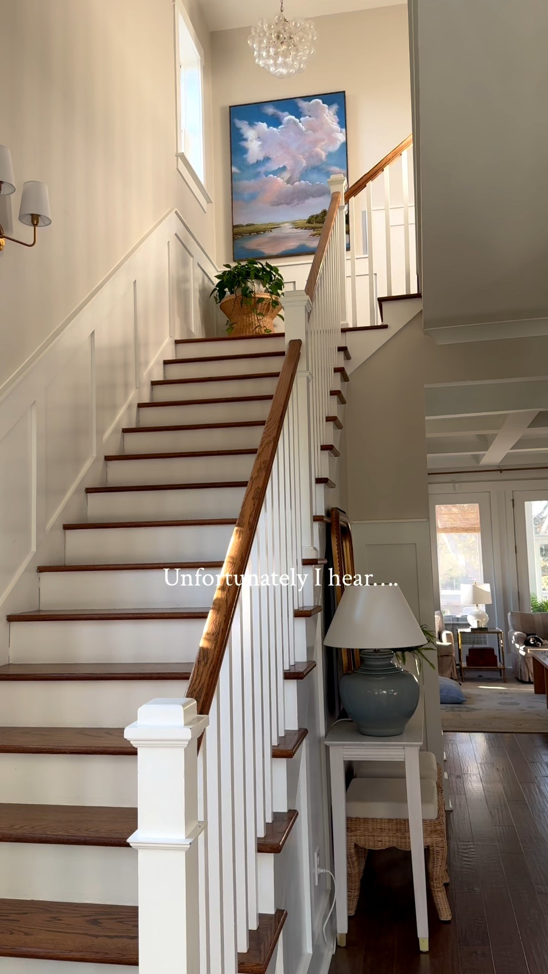 Our entryway sources! Soft coastal home decor 
Paint color is SW Drift of Mist

#LTKHome