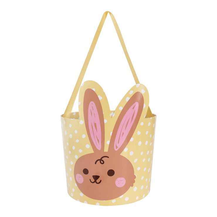 1ct Bunny Basket Yellow - Spritz™ | Target