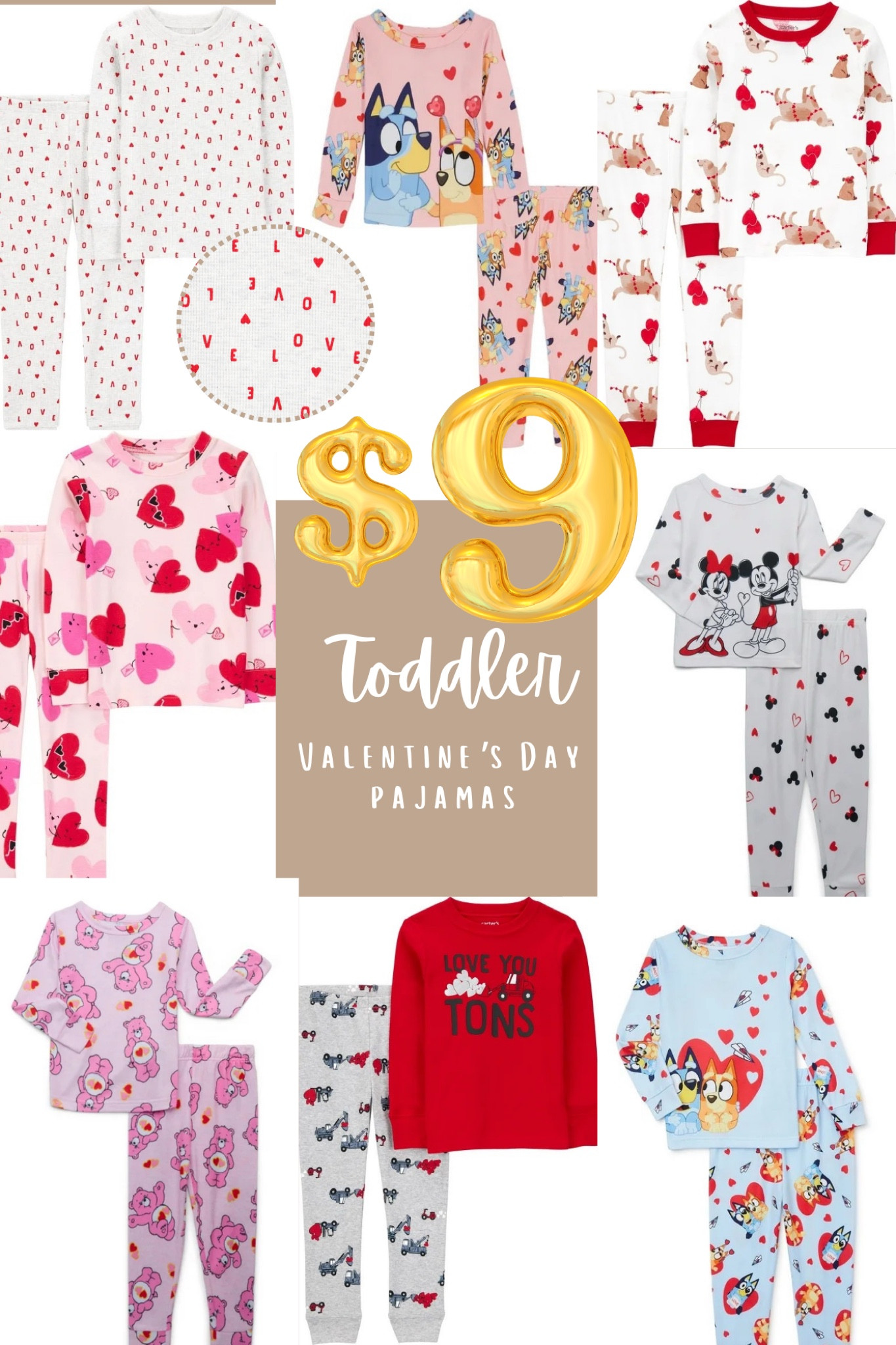 $9 toddler Valentine’s Day pajamas 

#LTKSaleAlert #LTKKids #LTKSeasonal
