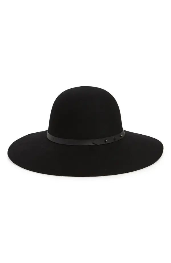 Refined Wide Brim Wool Floppy Hat | Nordstrom