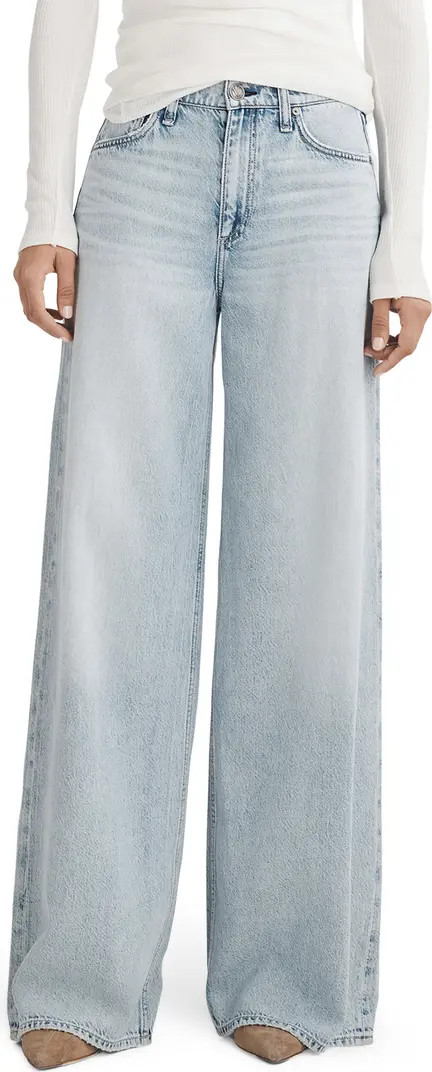 Sofie Featherweight Wide Leg Jeans | Nordstrom