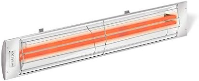 Infratech CD-5024 SS Stainless Steel 39” Dual Element Fixture 5000 Watt, 240 Volt, Stainless St... | Amazon (US)