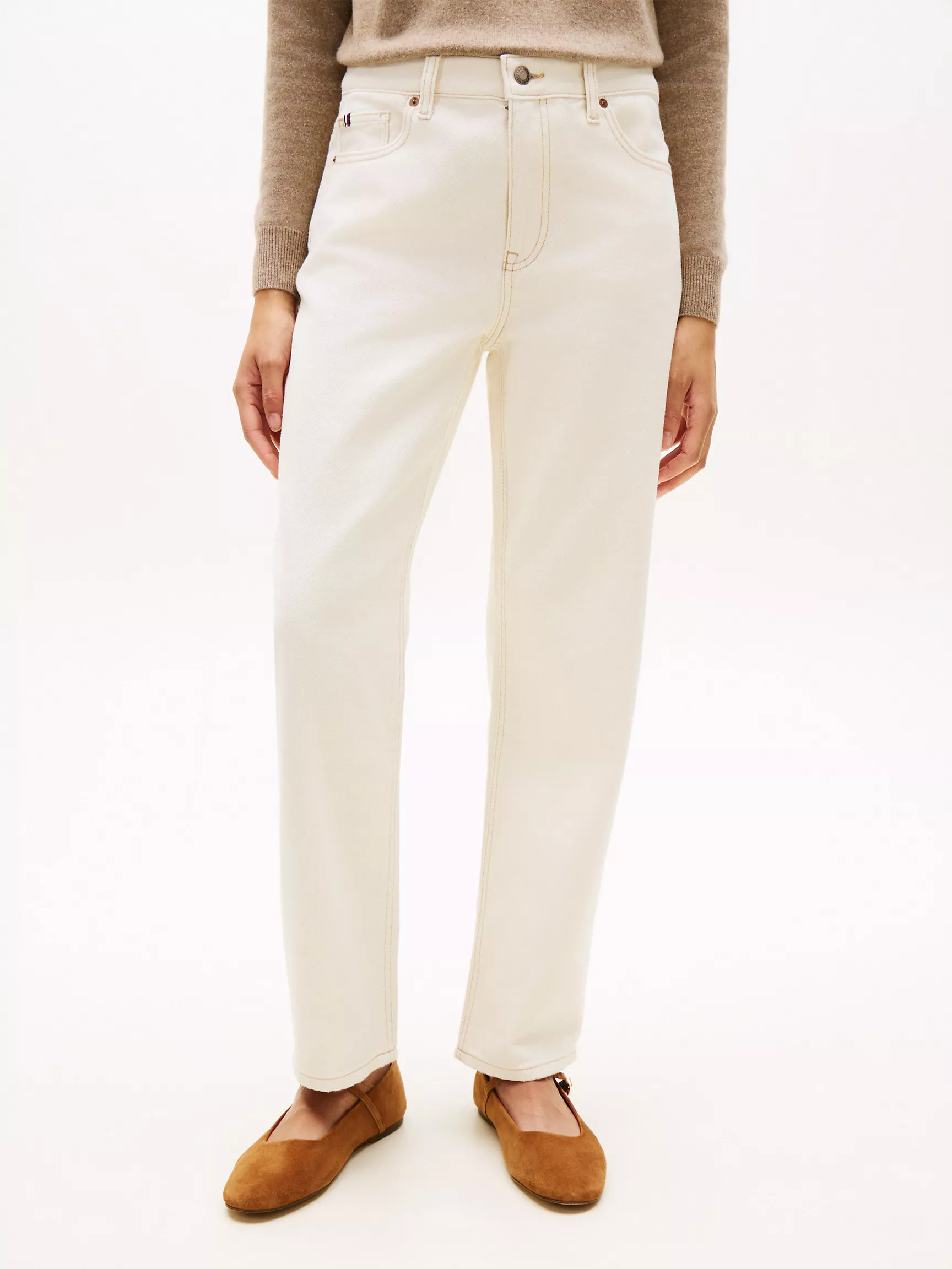 High-Rise Classic Straight Jean | Tommy Hilfiger | Tommy Hilfiger (US)