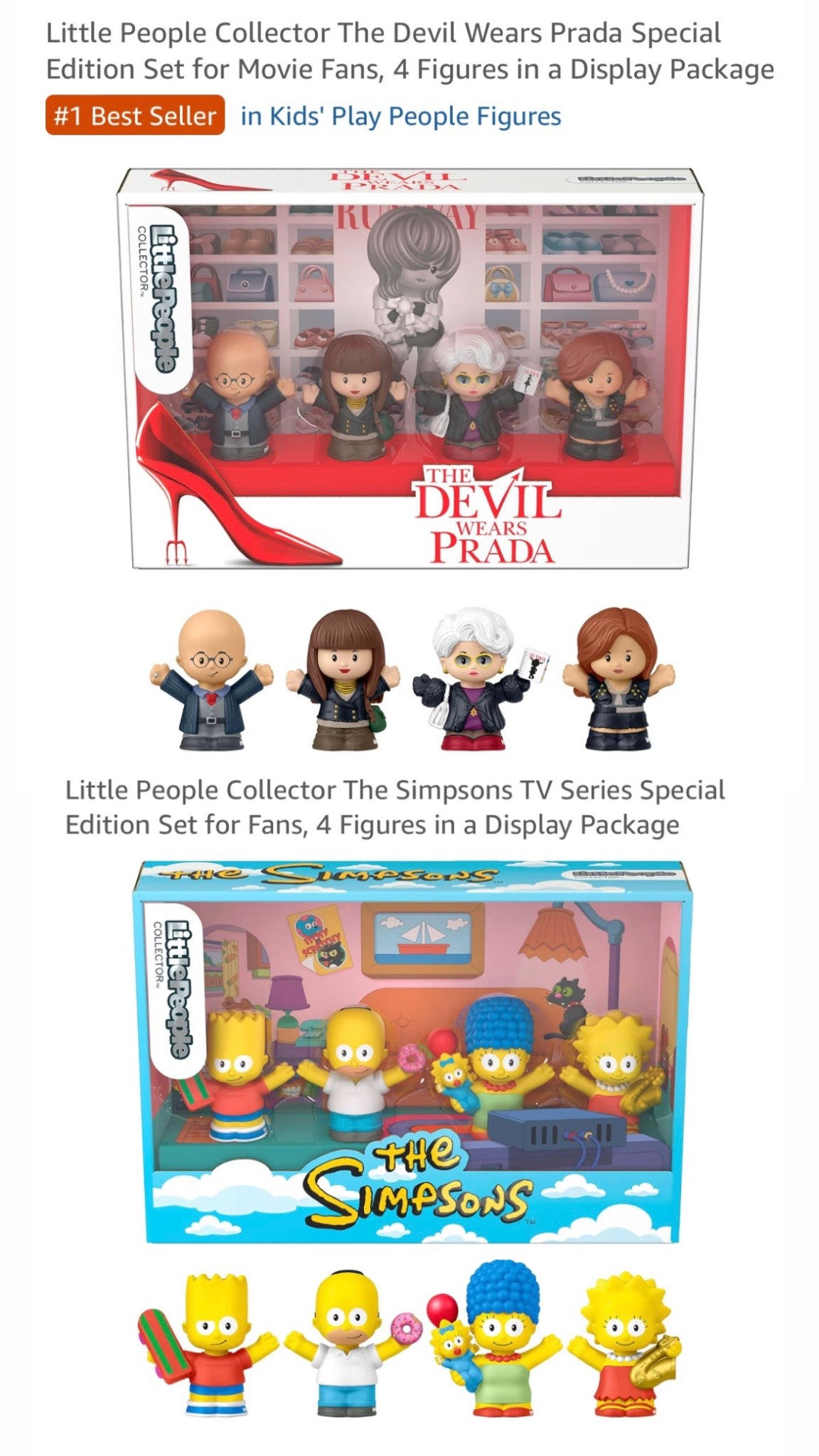 2 new little people sets available on Amazon!
