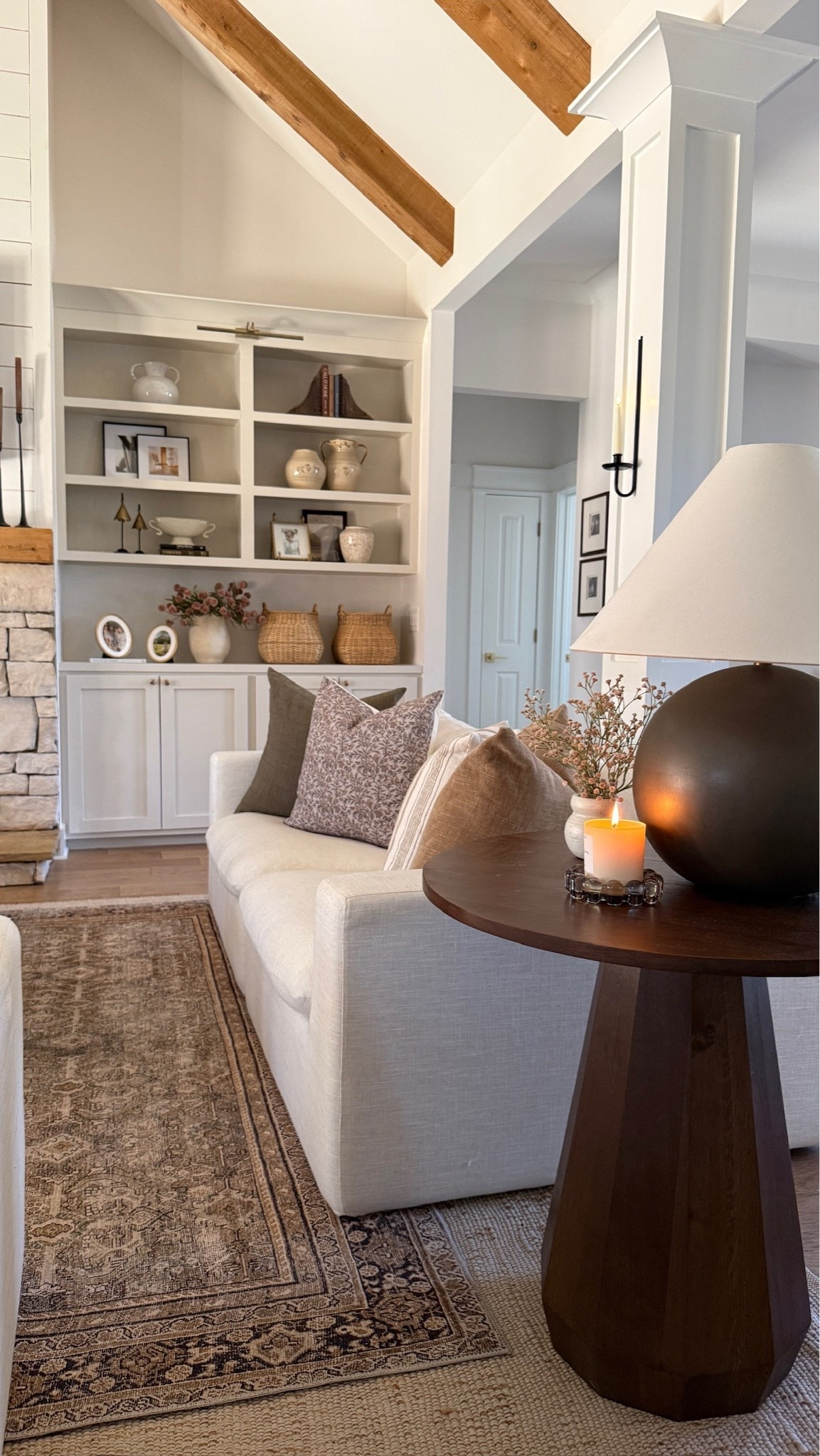 Spring great room views ✨ Florals, warmth, and a mix of textures!

#LTKSeasonal #LTKHome