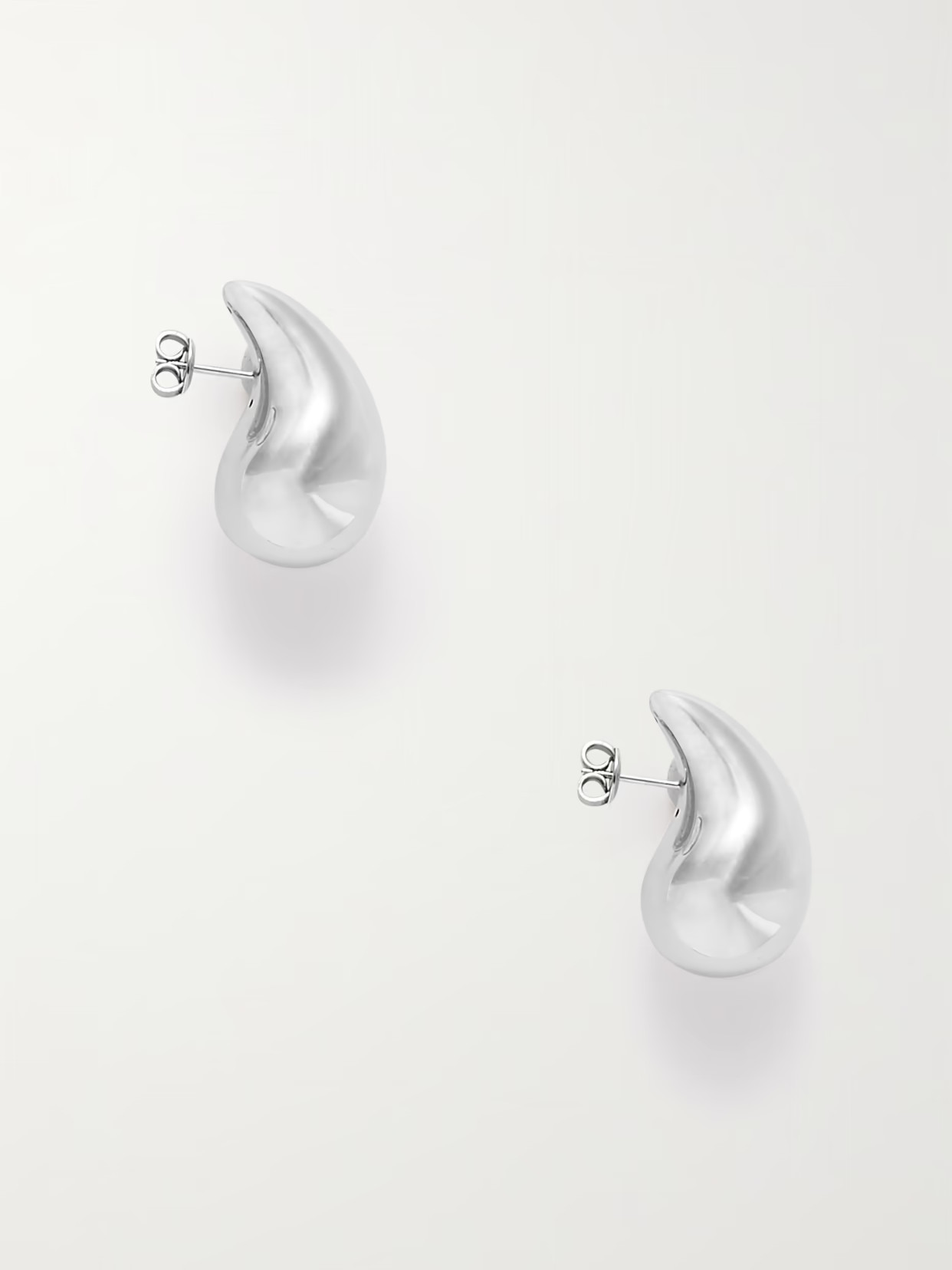 Bottega Veneta - Silver Earrings - One size | NET-A-PORTER (UK & EU)