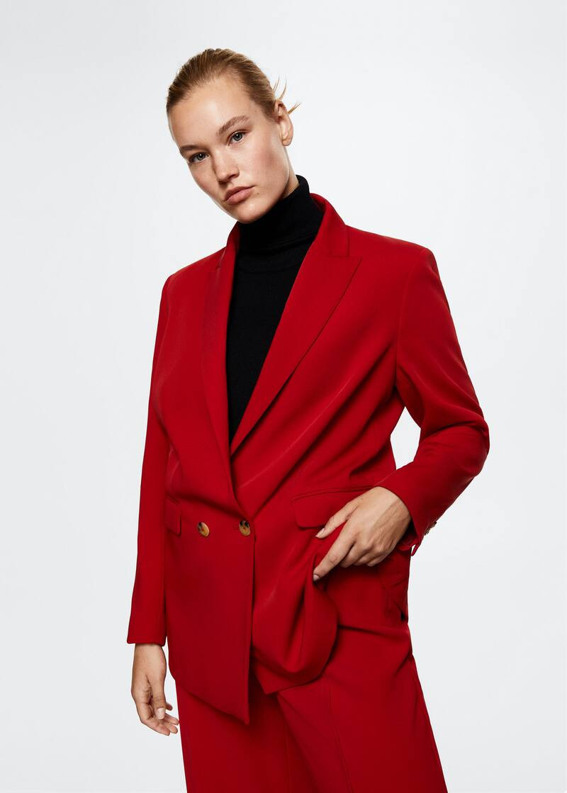 Veste structurée revers | MANGO (FR)