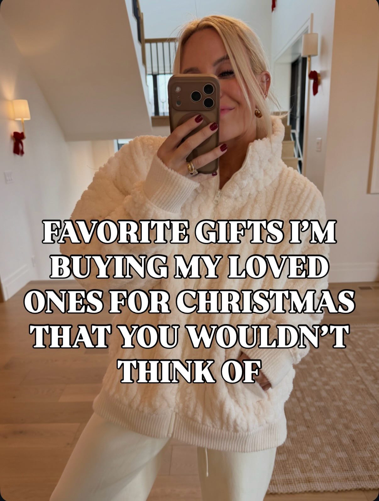 Comment SHOP and I’ll send links! Gifts I’m giving my loved ones for Christmas that aren’t expensive ❤️🥰