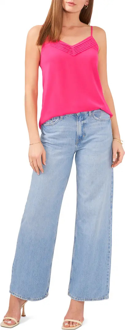 Pintuck V-Neck Camisole | Nordstrom