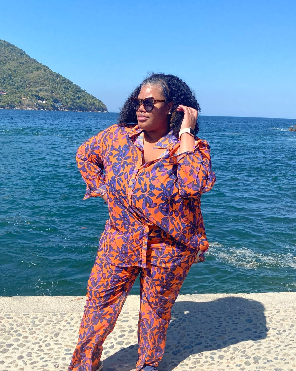 Vacation outfit for plus-size idea. 

#LTKstyletip #LTKtravel #LTKcurves