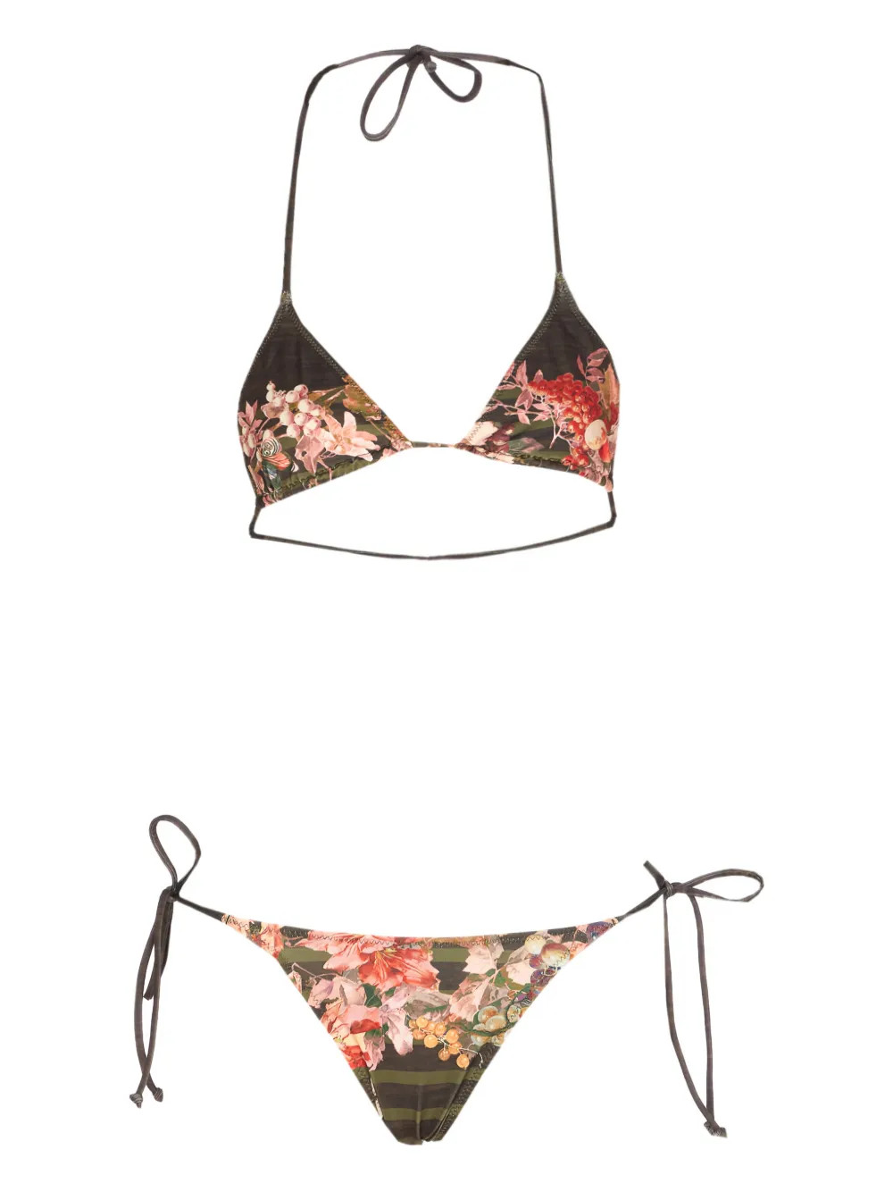 floral-print bikini | Farfetch Global