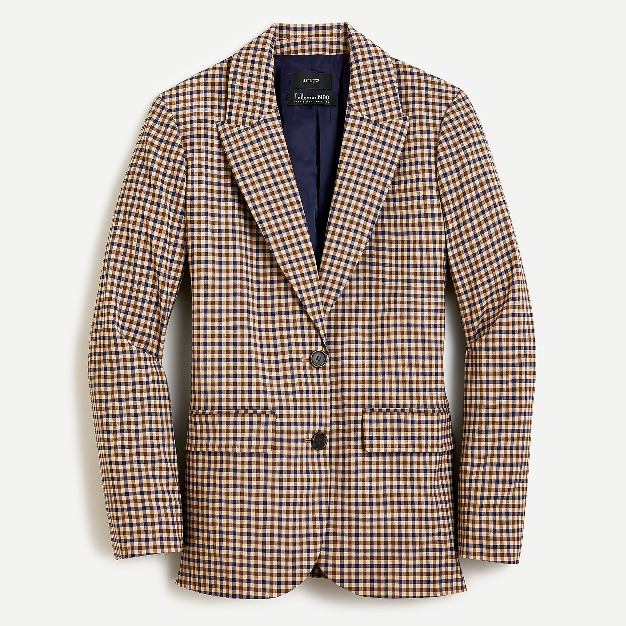 Boyfriend blazer in plaid Italian stretch wool | J. Crew US