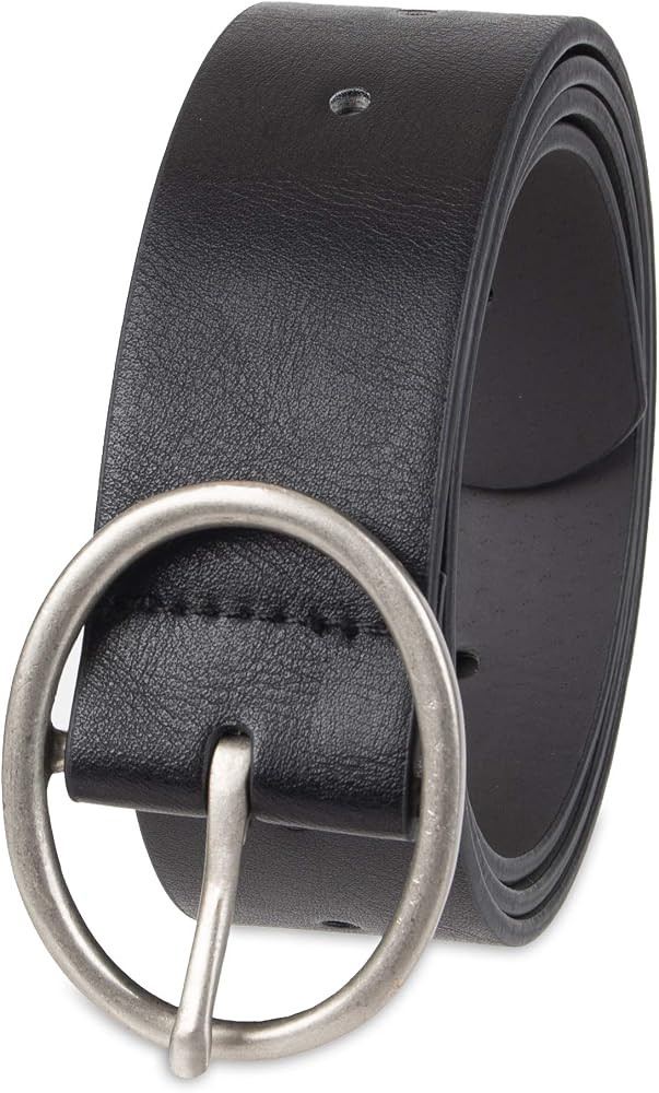 Amazon Essentials Women's Fully Adjustable Casual Belt with Round Buckle (Available in Plus Size) | Amazon (US)