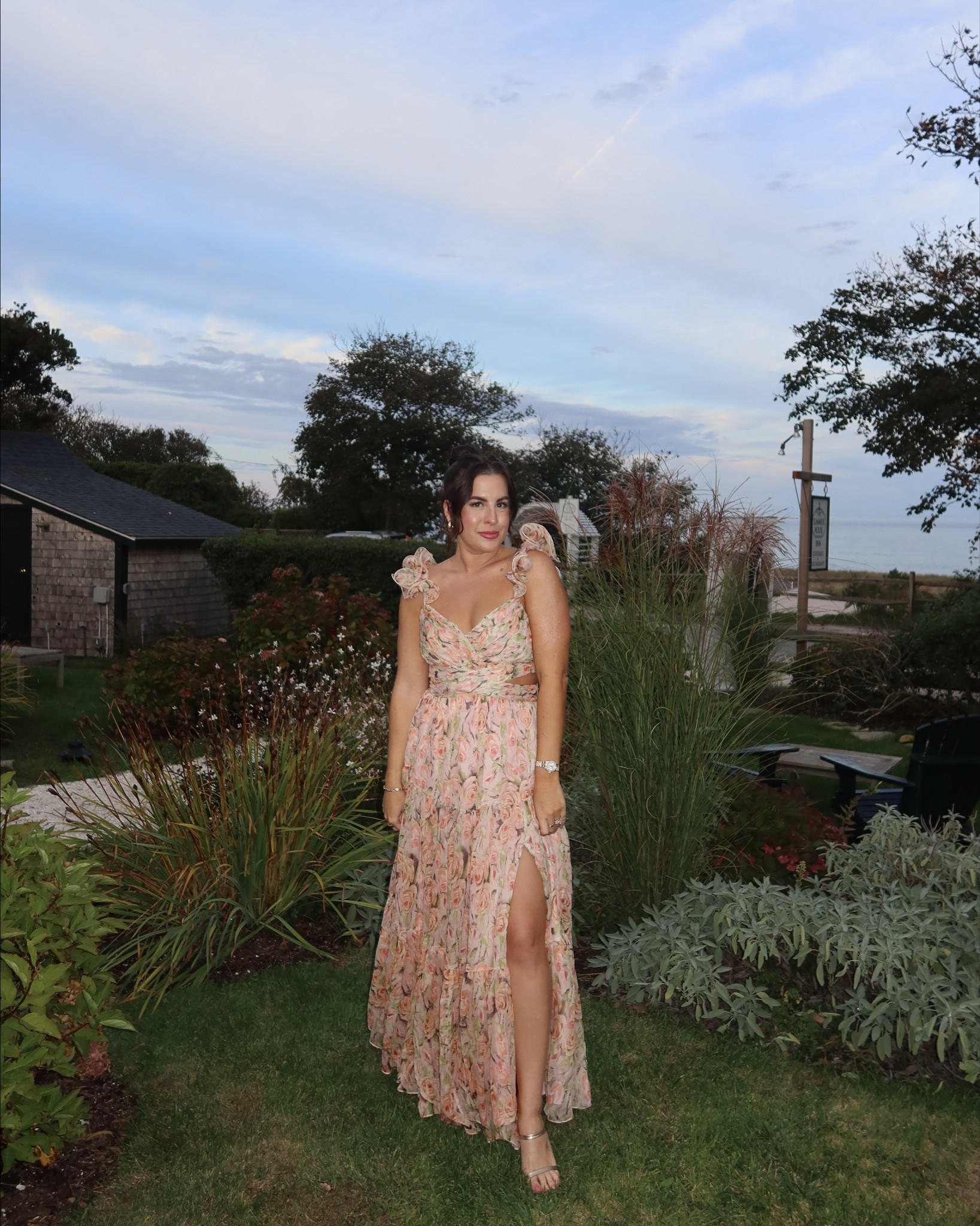 Nantucket wedding celebrating the Ritchey’s! Wearing a medium in this gorgeous floral dress 

#weddingguestdress #floralweddingguestdress #floralgown

#LTKSeasonal #LTKWedding