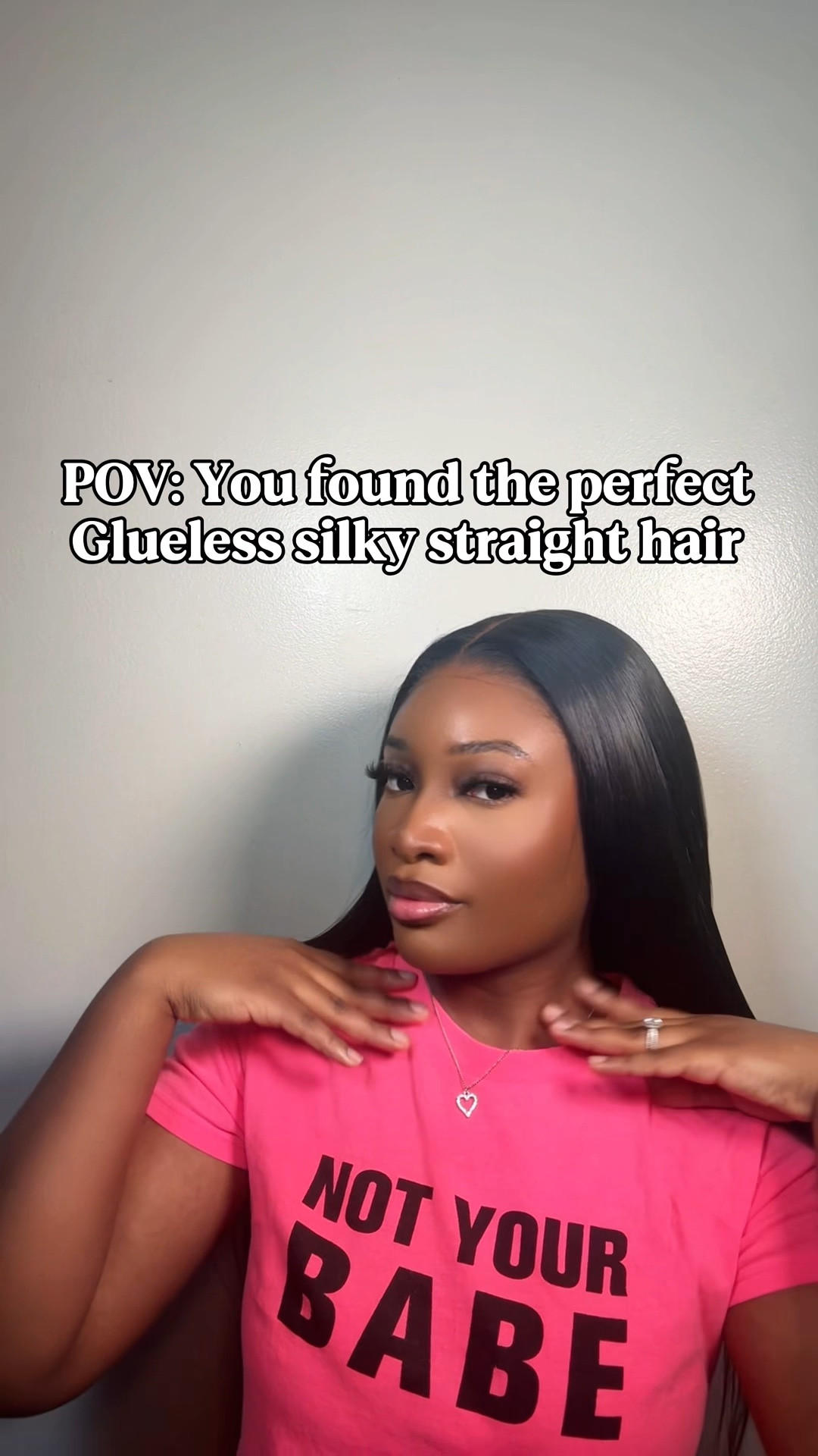 POV: you found the perfect glueless wig! #gluelesswig #wig 