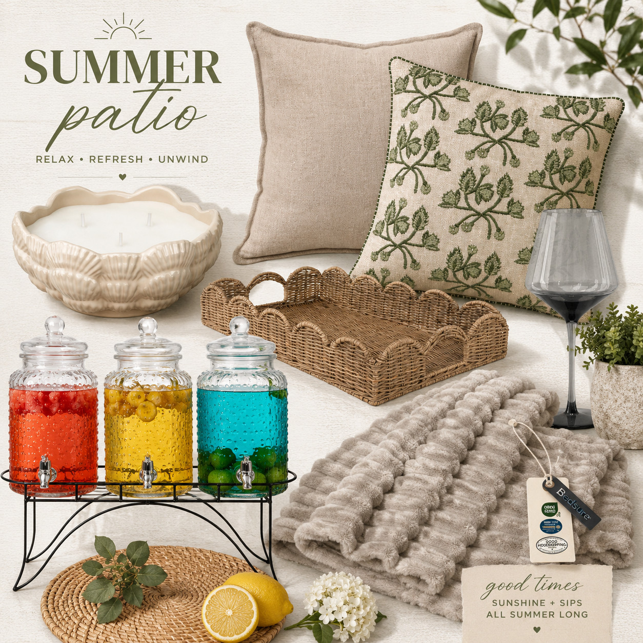 Target patio finds are perfect for summer! I'm so ready for warm weather and late nights on the patio.  

 #LTKmomlife #LTKSeasonal #LTKHome