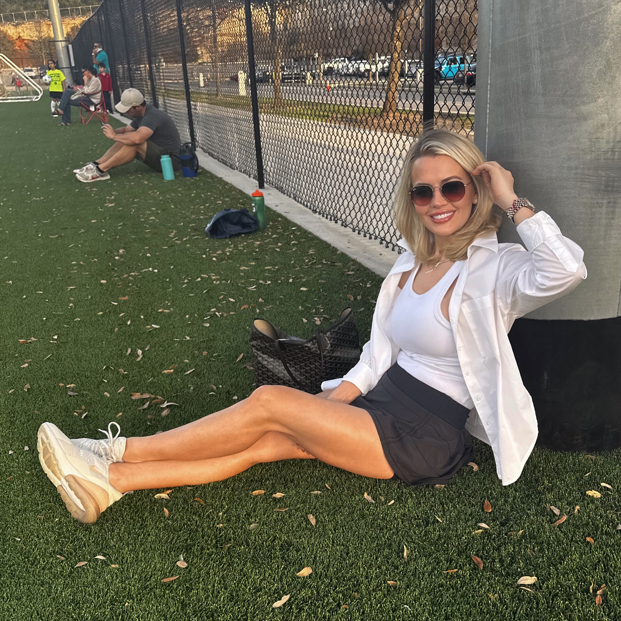 Back to soccer mom duties! Love a Lululemon tennis skirt as a change up from the usual black leggings and a classic button down adds a little style to the ensemble. Of course I have to link several options for my fav Nikes ever. 

#LTKfit #LTKstyletip #LTKbeauty
