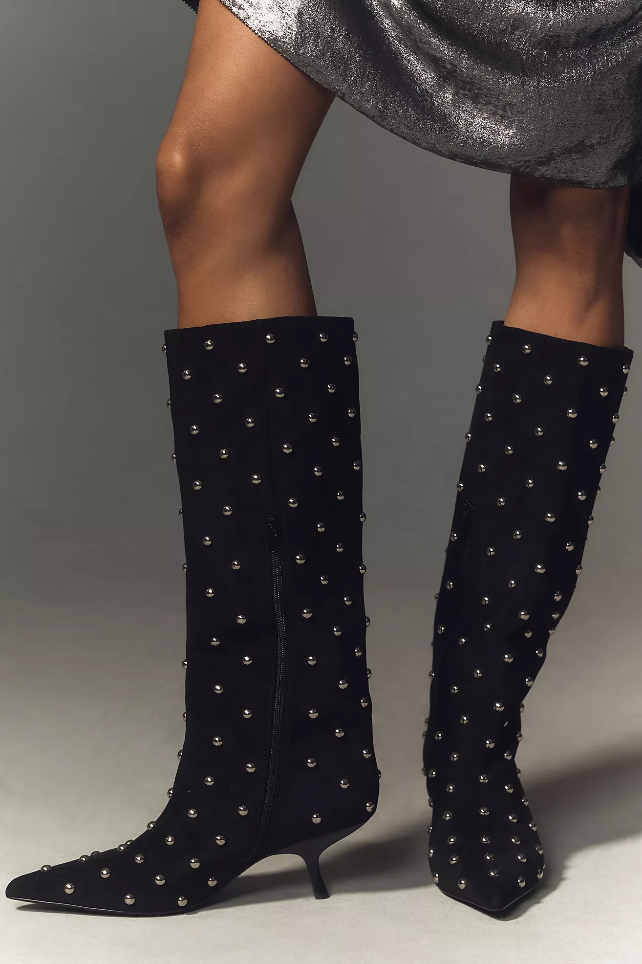 Jeffrey Campbell Studded Knee-High Boots | Anthropologie (US)