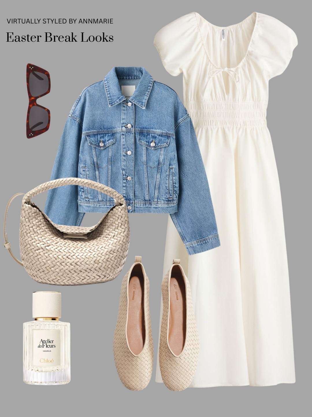 Spring look with white dress & denim jacket 

#LTKdresses #LTKspring #LTKstyletip