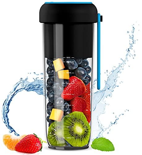 Portable Blender Personal Smoothie Mixer (Black) | Amazon (US)