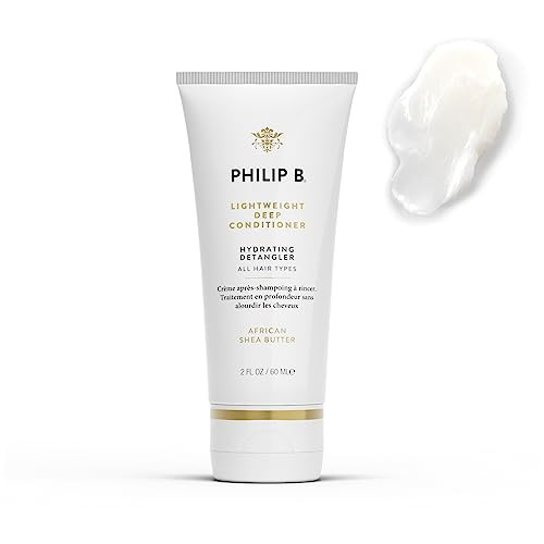PHILIP B Lightweight Deep Conditioner, 2 fl. oz. (60 ml) - Hydrating Detangler, Adds Moisture, Shine and Smoothness, For All Hair Types | Amazon (US)