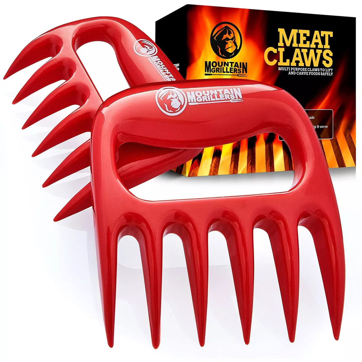 Mountain Grillers Meat Shredder Claws - Black - Set of 2 | Target