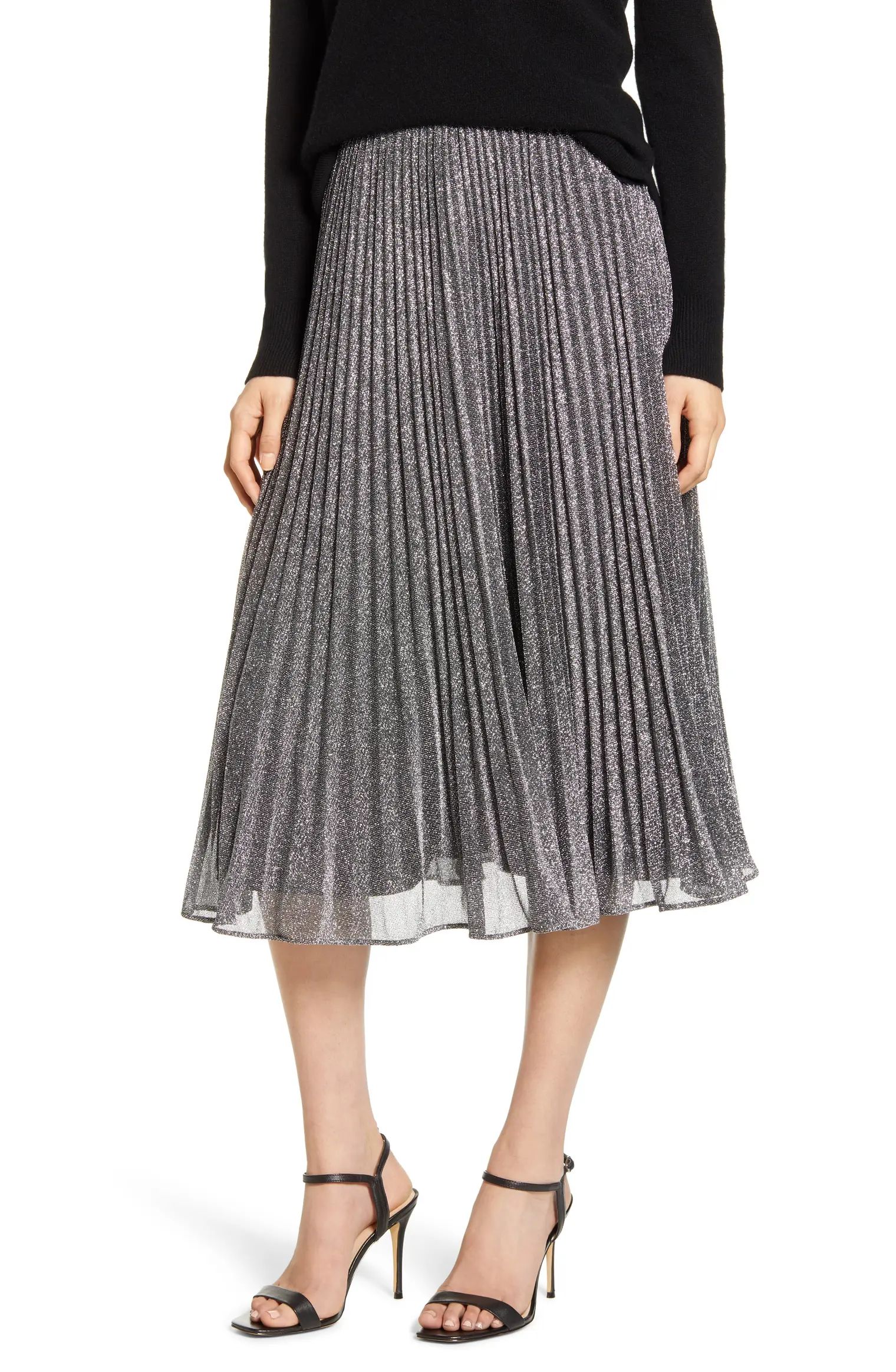 Pleated Midi Skirt | Nordstrom