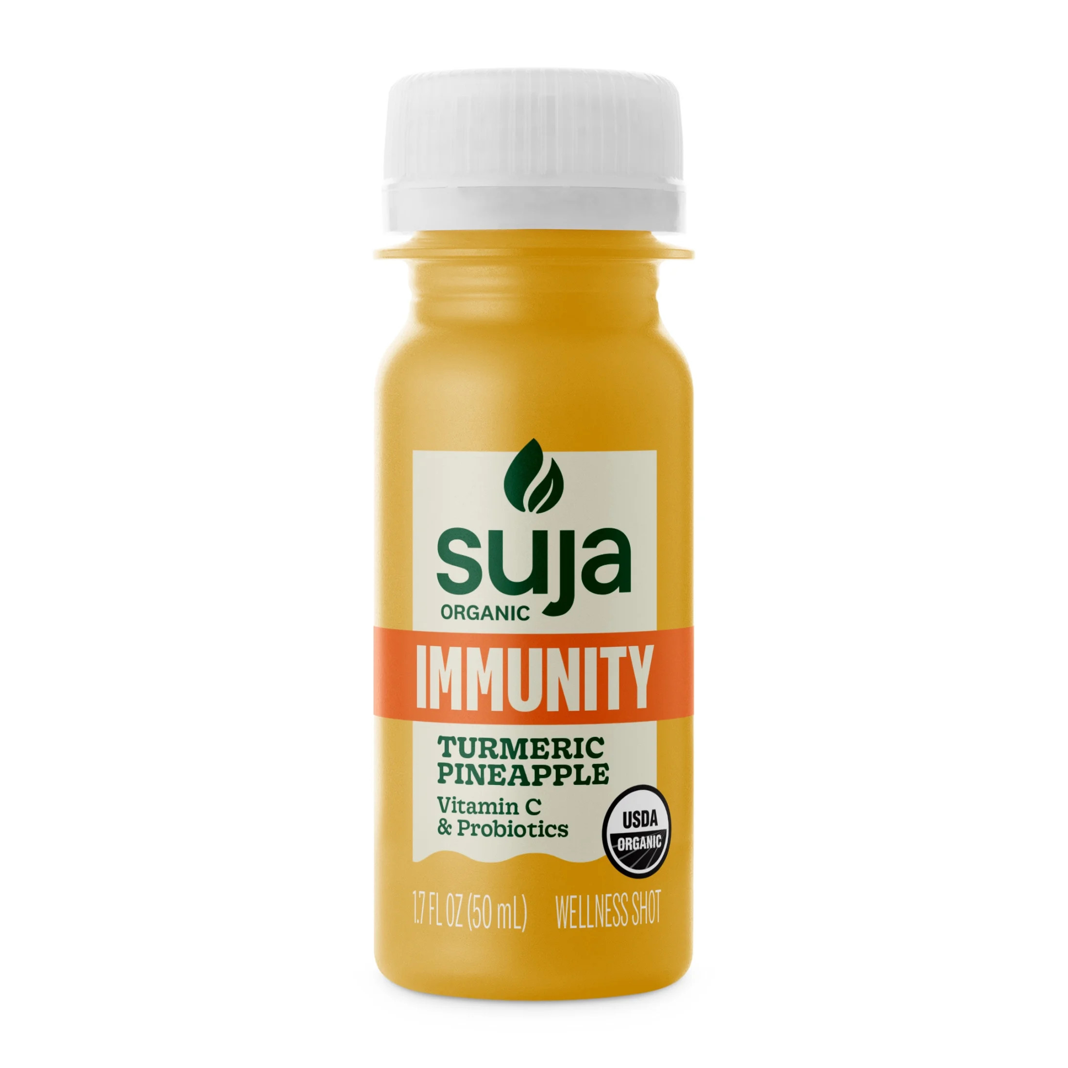 Suja Organic Immunity Turmeric Pineapple Wellness Shot, 1.7 fl oz Bottle | Walmart (US)