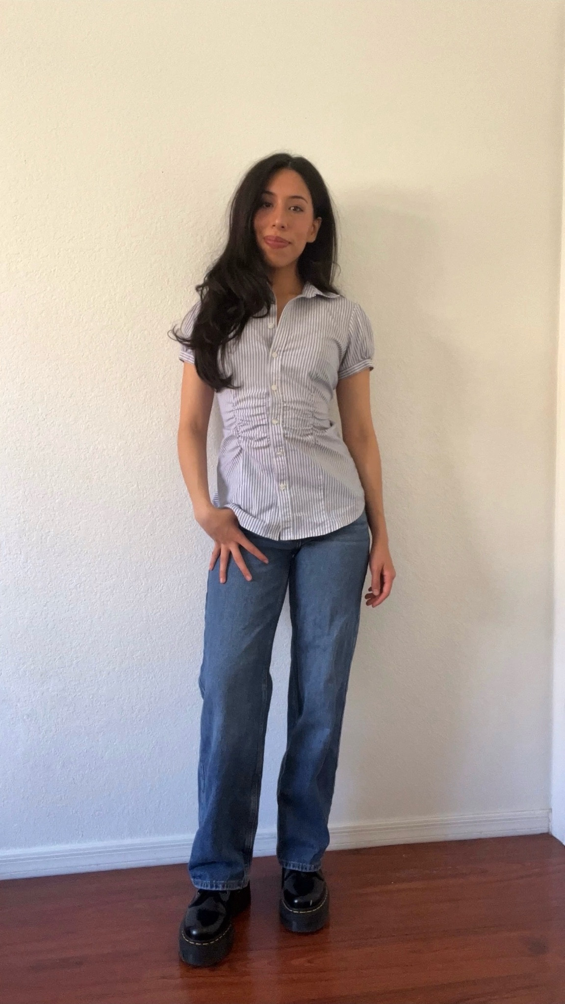 spring outfit idea: top is thrifted 

#LTKSeasonal