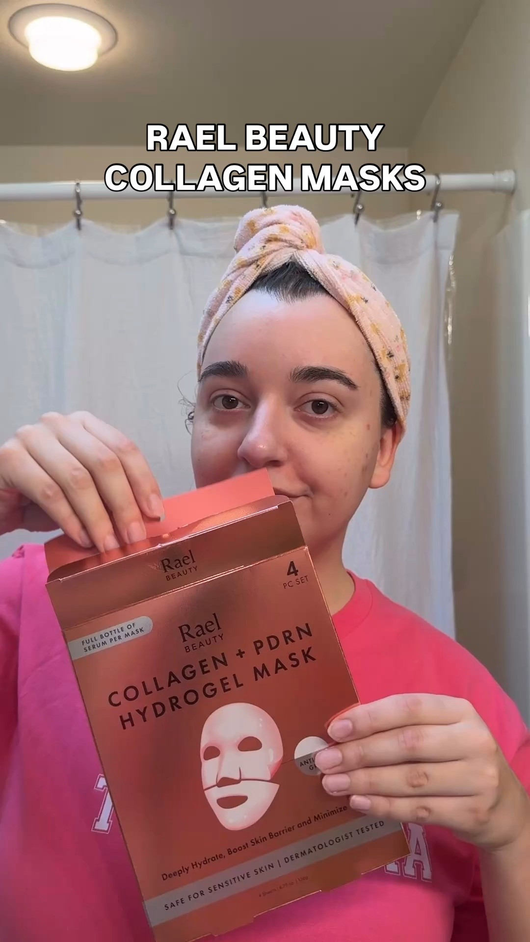 I am obsessed with the level of hydration these masks give me! If other collagen masks are too much for your combo skin these are just what you need! @Rael just released 3 new sheet masks and these hydrogel collagen masks give you the boost of glow your skin craves this winter! 