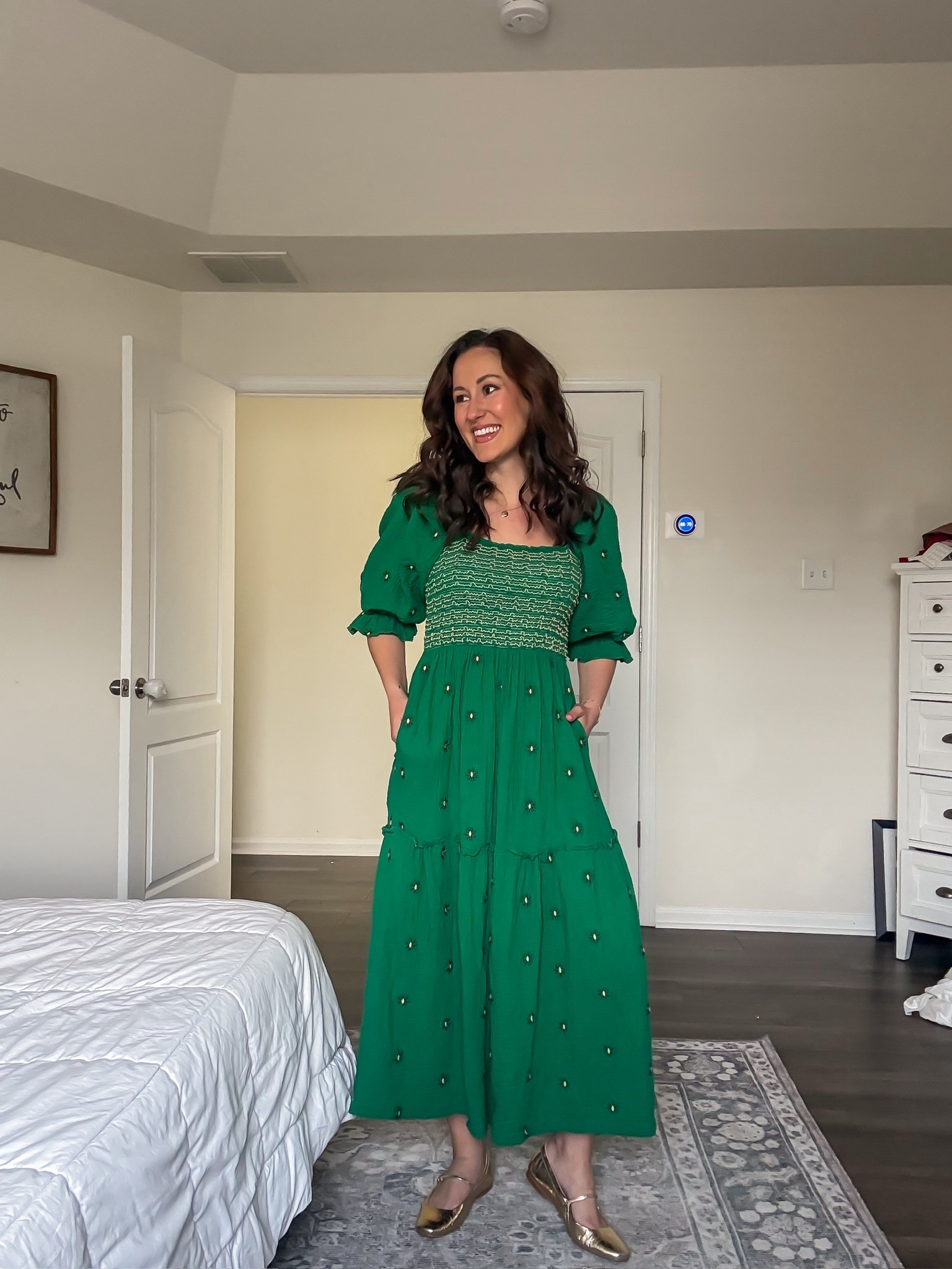 Amazon dress that looks like free people but so much more affordable! 💚

#LTKSeasonal #LTKootd