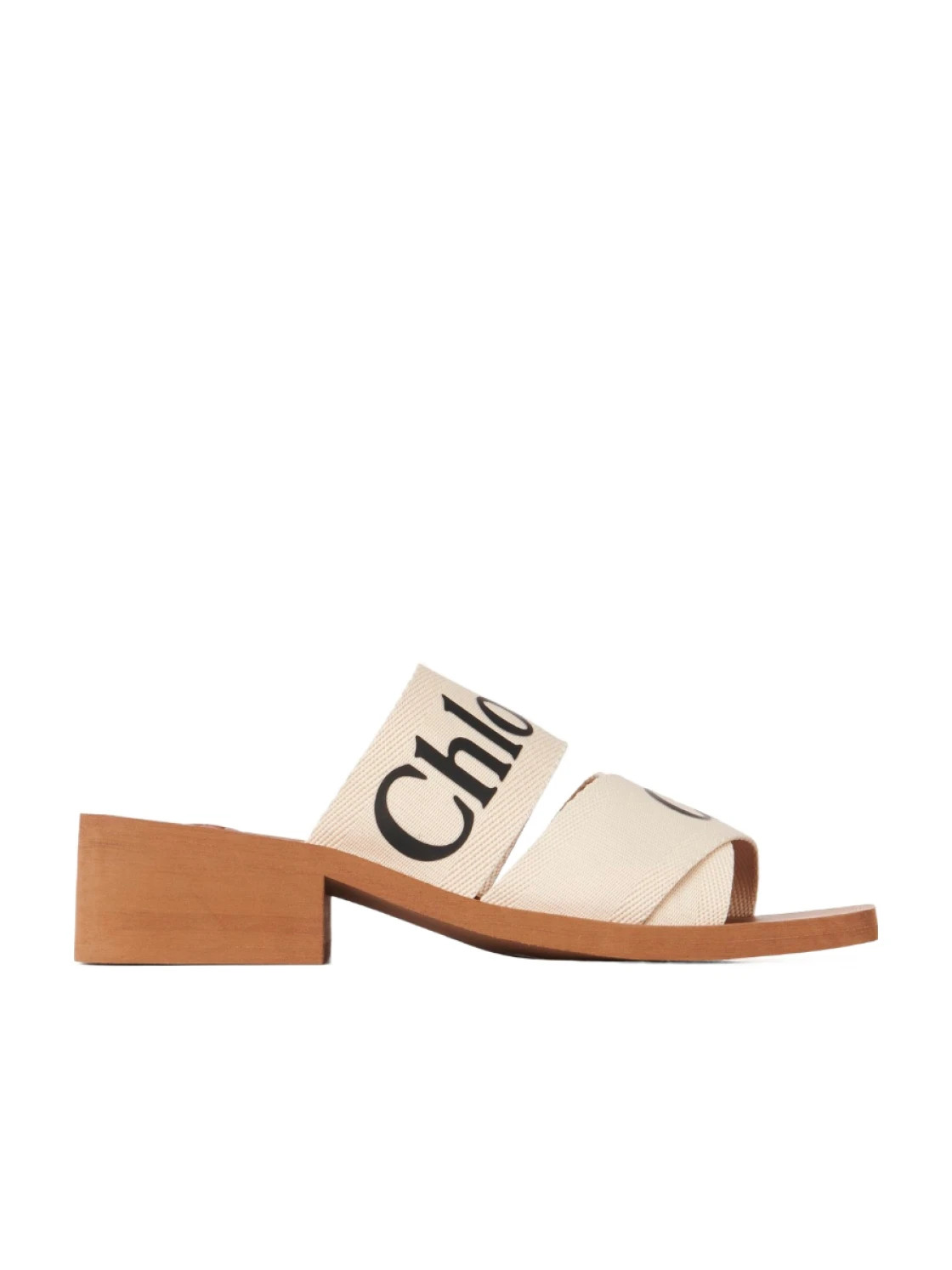Chlo\u00e9 Woody Heeled Mules | Senser US