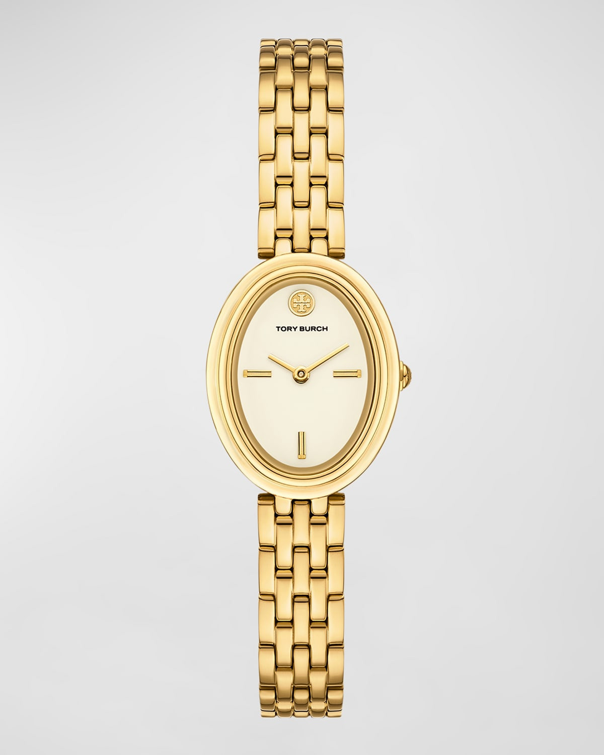 Oval Gold-Tone Stainless Steel Watch | Neiman Marcus