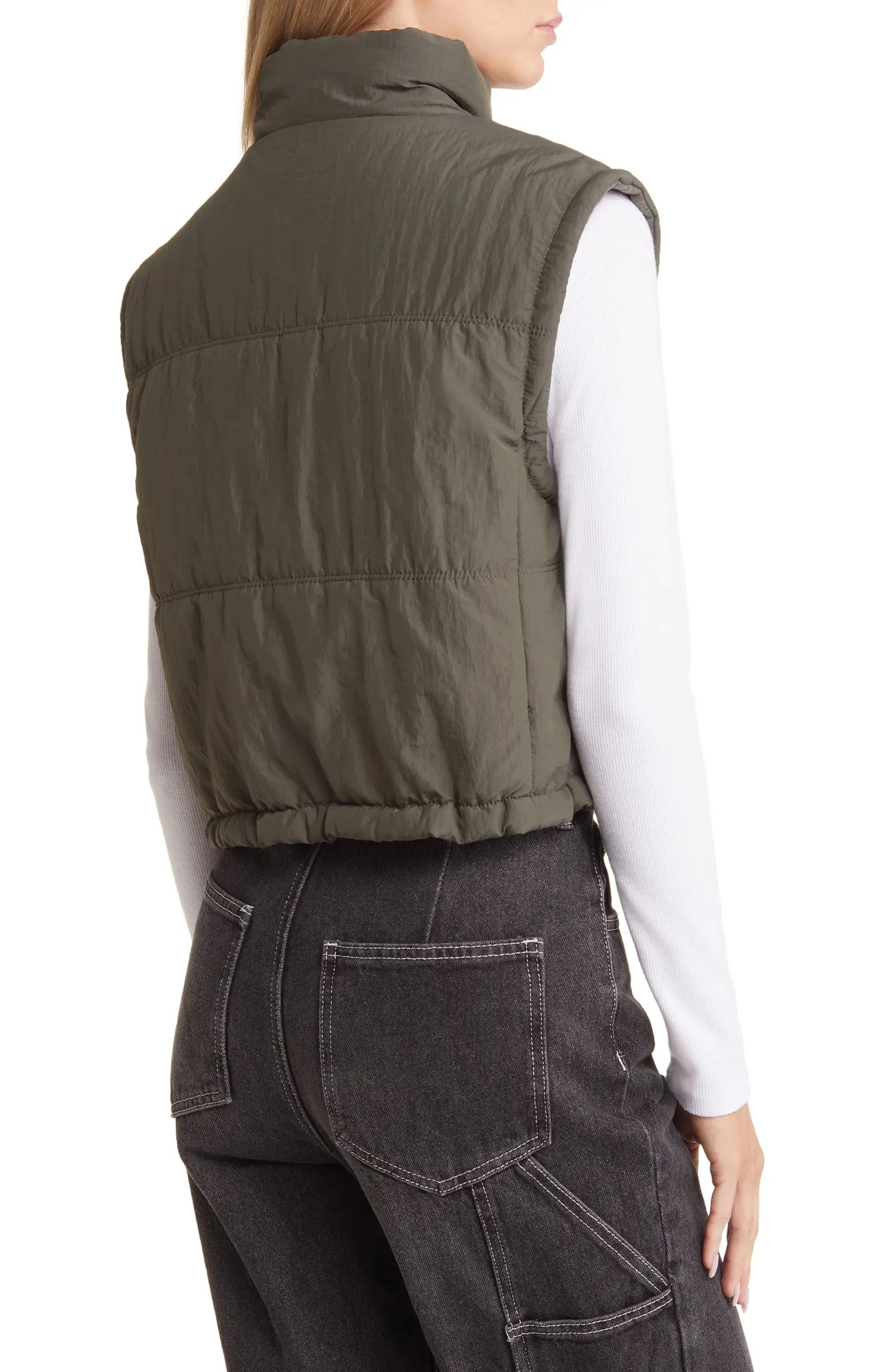 Thread & Supply Cropped Puffer Vest | Nordstrom | Nordstrom
