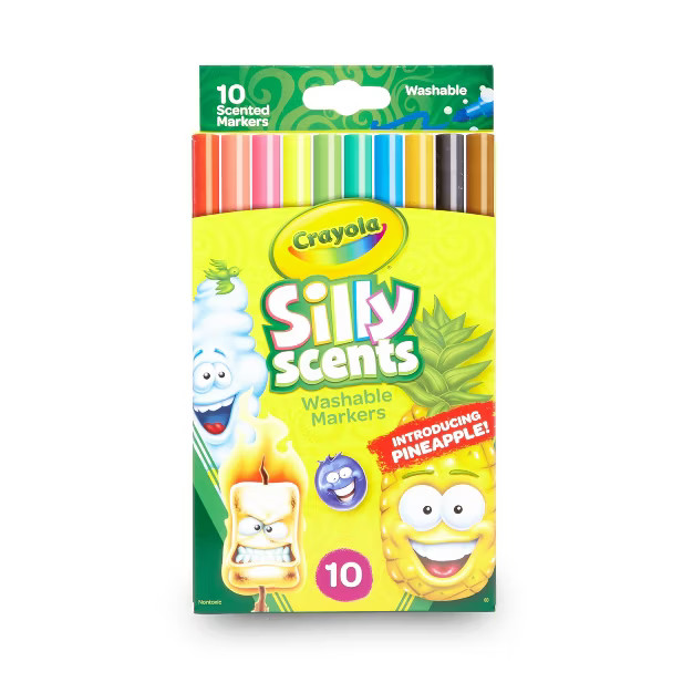 Crayola Silly Scents Markers Fineline 10ct | Target